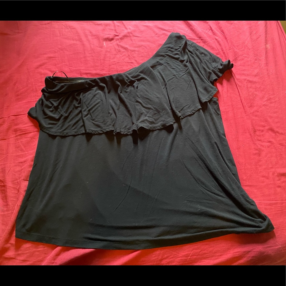 MICHEL STUDIO OFF SHOULDER SHIRT - Picture 10 of 14